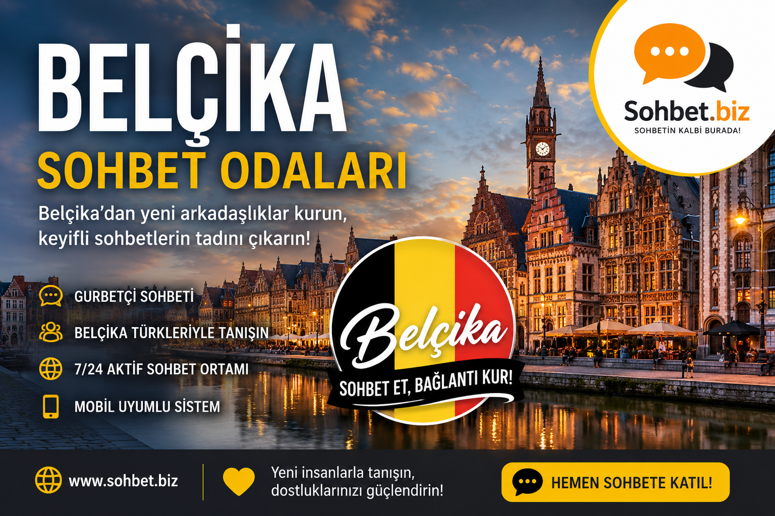 Belçika Sohbet