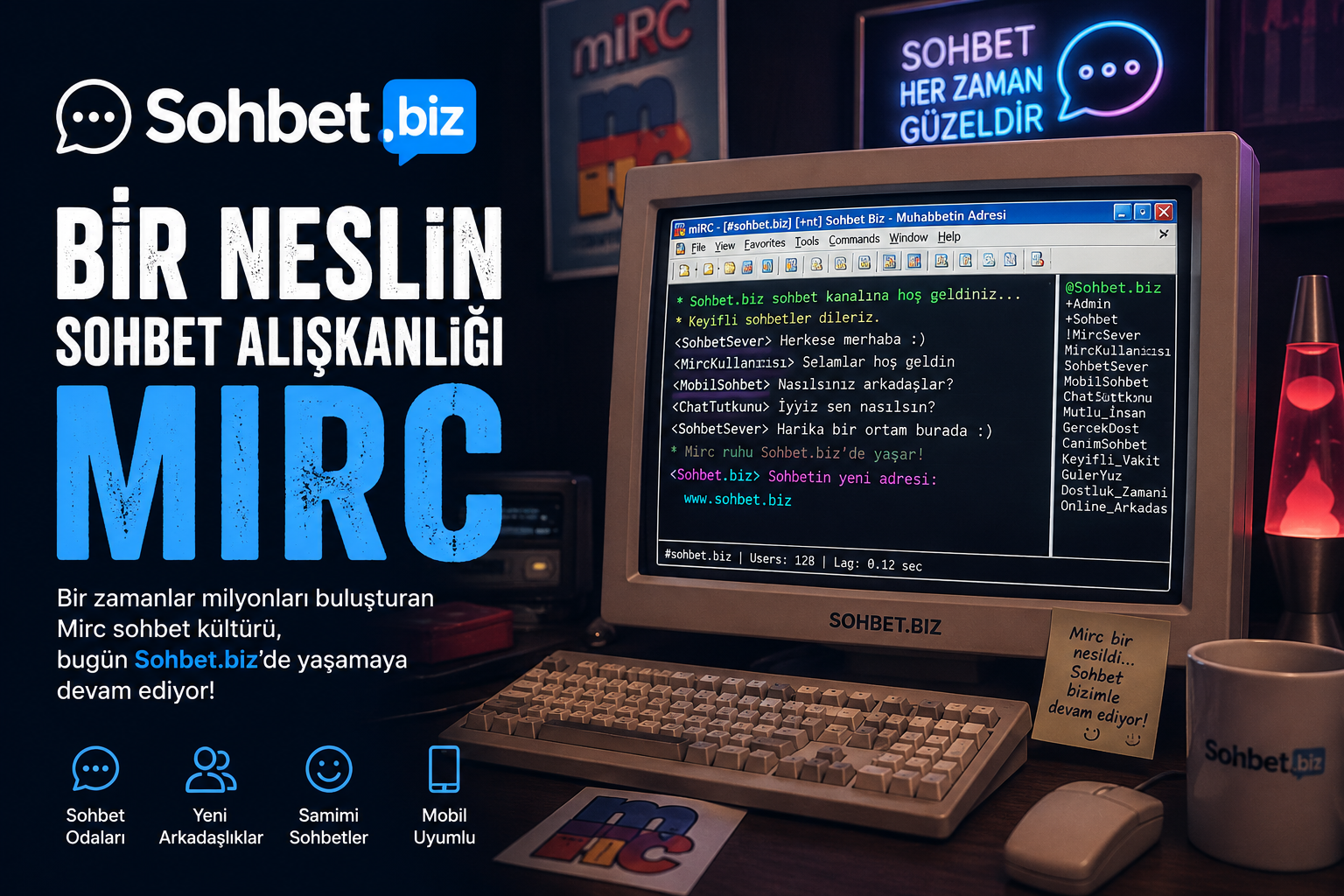 Bir Neslin Sohbet Alışkanlığı Mirc