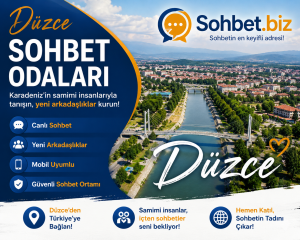 Düzce Sohbet Odaları