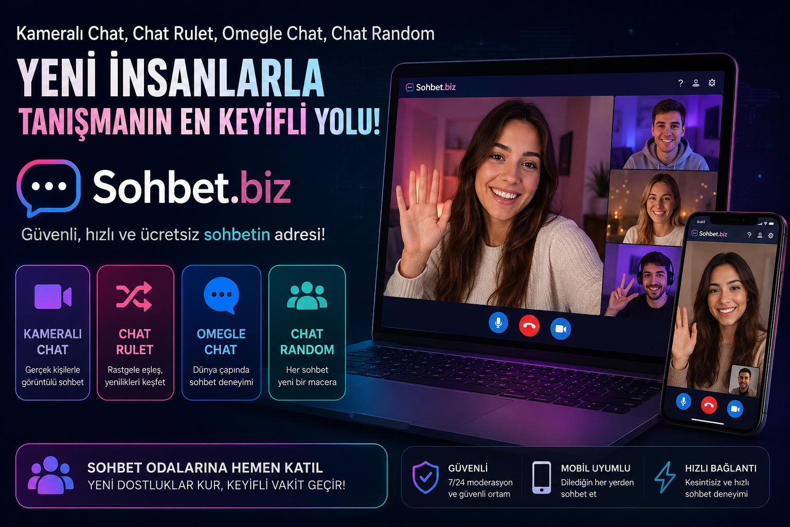 Kameralı Chat Rulet