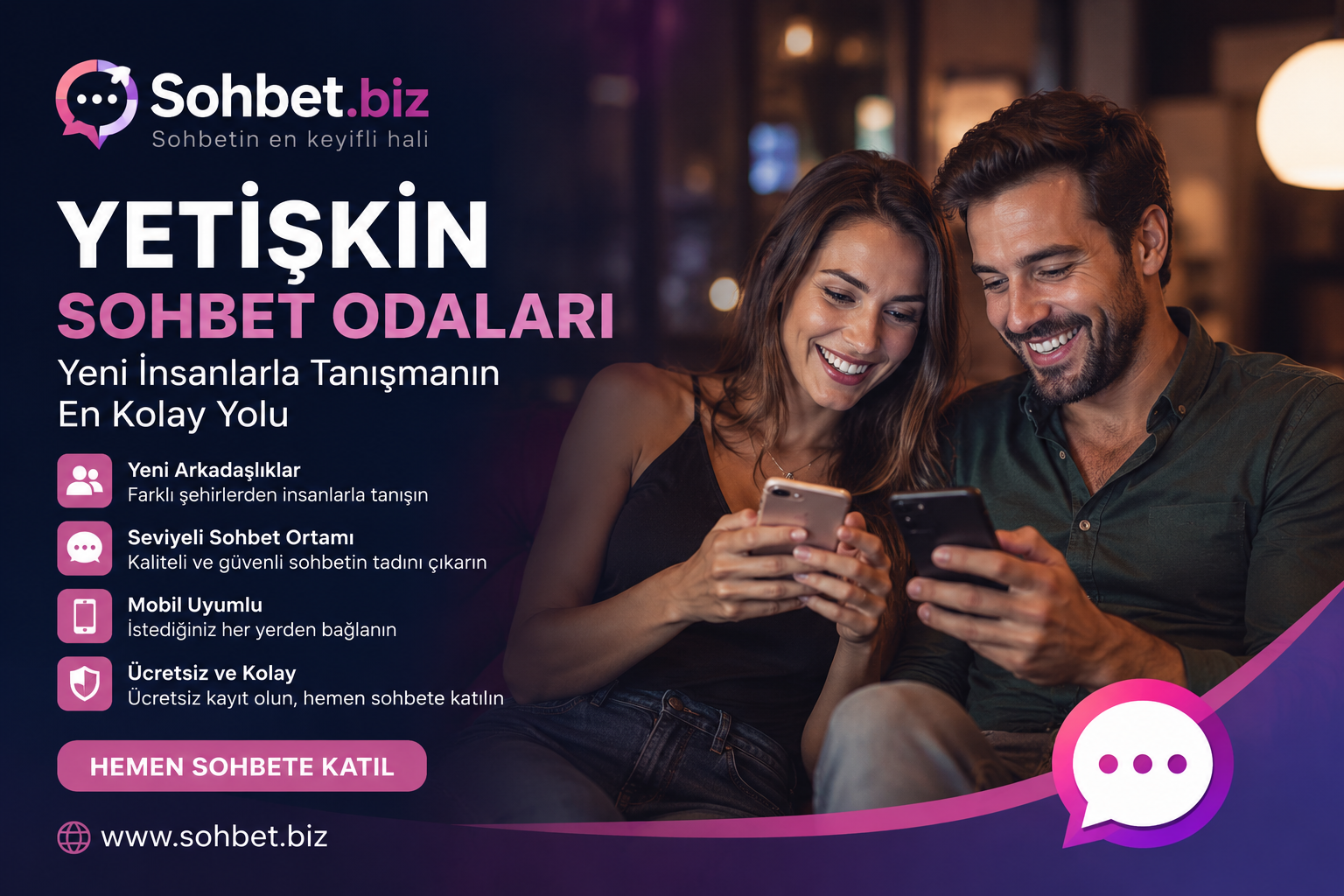 Yetişkin Sohbet